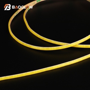 Factory Price 5W 5 12 24Volt 3mm Flexible 400 Cob <b>Led</b> <b>Strip</b> Cob <b>Lights</b> <b>Strip</b> 12v for Bedroom Furniture 400 <b>Led</b> Roll <b>White</b> - Product Image 5