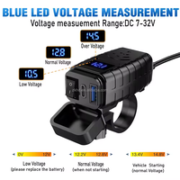 Prix d'usine, vente chaude, chargeur PD double USB universel 12-24V pour véhicule et bateau, multifonctionnel, super rapide