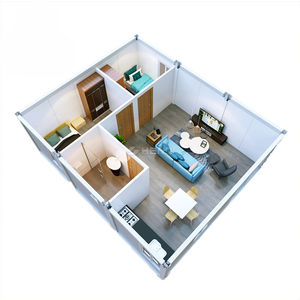 Casa Contenedor Prefabricada Modular Moderna de 2 Dormitorios y 20 pies en Venta - Product Image 3