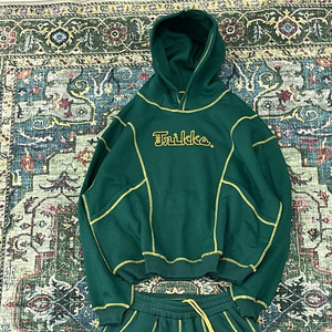 Bộ áo hoodie unisex rộng rãi 500GSM phong cách đường phố, thời trang Mỹ, áo khoác thể thao thêu, áo hoodie có mũ, áo kiểu Y2K, Hip-Hop - Product Image 4