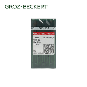 Aguja de coser Groz-Beckert 62X59 DV X 59 114 SC para máquina de coser - Product Image 1