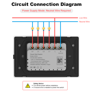 Interrupteurs intelligents WiFi Matter pour éclairage, sans fil neutre requis, contrôle par application, commande vocale <span class=keywords><strong>Siri</strong></span>, Alexa, Google <span class=keywords><strong>Home</strong></span>, <span class=keywords><strong>Apple</strong></span> <span class=keywords><strong>Home</strong></span> - Product Image 5