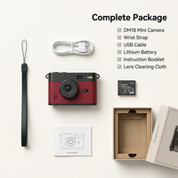 Nueva Cámara Infantil 1440p, Mini Cámara Retro para Viajes, Vlogging, Fotografía con Time Lapse, Cámara Digital de Bolsillo