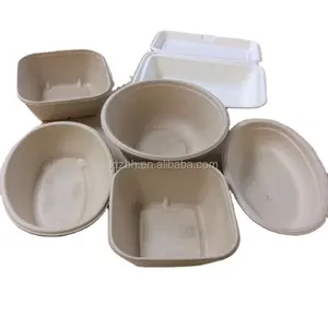 High Hot Compostable Plates, Biodegradable Bowls Eco Food Containers Making Machine