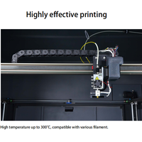 Imprimante 3D FDM grand format professionnelle avec une taille de construction de 1000 mm pour la fabrication de pièces fonctionnelles ABS ASA