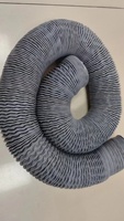 D50 ~ 400mm tissu en Nylon conduit d'air haute température tuyau d'échappement télescopique atelier d'usine tuyau d'échappement d'air d'échappement
