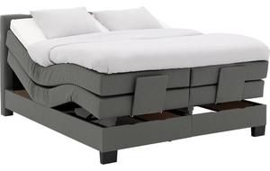 Lit à <span class=keywords><strong>sommier</strong></span> tapissier électrique moderne et luxueux, réglable, en velours/lin, capitonné, avec base en bois/à ressorts ensachés, vente en gros d'usine - Product Image 2