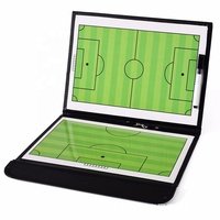 Pizarra Táctica Magnética de Fútbol YOTO STB-01 OEM, Accesorios de Primera Calidad, PVC Negro para Estrategia de Entrenamiento