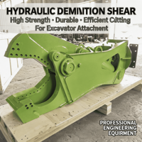 Cisaille hydraulique pour excavatrice au prix d'usine |   Garantie de qualité de 12 mois