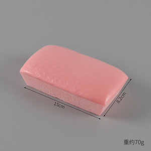 Modèle de gâteau, pain, <span class=keywords><strong>mousse</strong></span> réaliste, long, à récupération lente, coloré, collant, doux au toucher, jouet anti-stress - Product Image 6