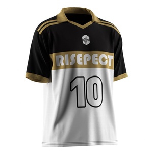 Camiseta de Fútbol Tipo Polo con Cuello en V, Tejido de Secado Rápido, Paneles de Malla Transpirable y Opciones de Material Personalizables para Entrenamientos - Product Image 5