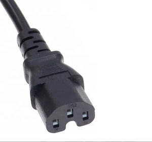 3 pin 16A EU tiêu chuẩn <span class=keywords><strong>Cee</strong></span> <span class=keywords><strong>7</strong></span>/<span class=keywords><strong>7</strong></span> Schuko thẳng cắm để IEC C15 AC cáp điện dây mở rộng nguồn cung cấp cho Up/PDU - Product Image 4