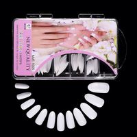 Outils d'art des ongles Offre Spéciale appuyez sur les ongles Long Ballet Style faux ABS ongles artificiels couverture complète dame ongles conseils 100 pièces