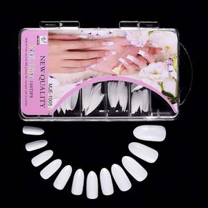 Gran oferta, herramientas para decoración <span class=keywords><strong>de</strong></span> uñas, prensa sobre uñas, estilo <span class=keywords><strong>de</strong></span> <span class=keywords><strong>Ballet</strong></span> largo, uñas artificiales ABS falsas, cubierta completa, <span class=keywords><strong>puntas</strong></span> <span class=keywords><strong>de</strong></span> uñas para mujer, 100 Uds. - Product Image 2