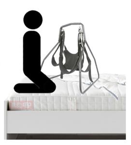 Fauteuil de couple pour la chambre à coucher, fabrication italienne, balançoire pour faire l'amour, orgasme - Product Image 6