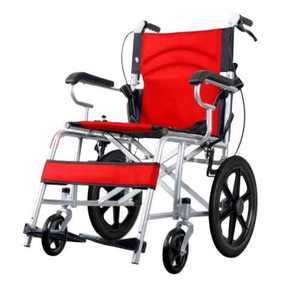 High quality Lightweight manual wheelchair portable folding hand <b>push</b> adult disabled elderly home user outside wheelchair - Product Image 6