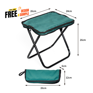 Wholesale Customizable Portable <b>Folding</b> Iron <b>Stool</b> Tote-Bag Chair for Outdoor Activities-for Fishing Camping Picnics Hiking - Product Image 4