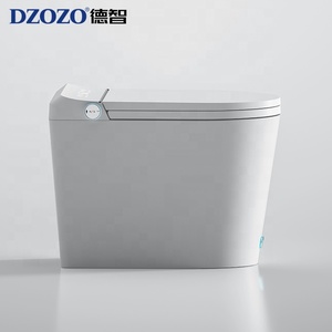 Inodoro Inteligente de Cerámica Moderno de Lujo y Alta Calidad con Calefacción Eléctrica, Control Remoto, Bidé Automático y Descarga Ciclónica - Product Image 5