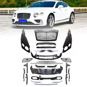 Mejora a Parrilla Delantera de Aleación de Aluminio Estilo 2017, Rejillas Laterales para Guardabarros, Kit de Carrocería para Bentley Continental GT, de Antiguo a Nuevo - Product Image 2