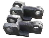 Chaîne à mailles actives, haute résistance à la traction, pour transmission d'engrenages d'extraction de scories de chaudière, dimensions universelles