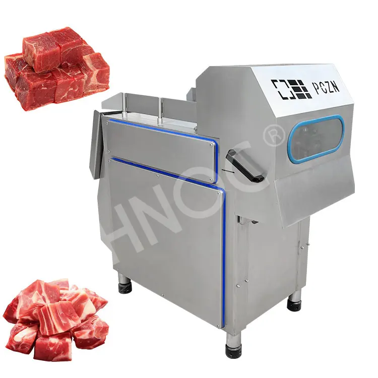 Automatic Commercial Meat High Speed Boneless Meat Slicer Dicer Used Frozen Lamb Beef Meat Slicers Cutting Machine