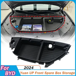 Front Spare Box <b>Storage</b> FOR BYD Yuan UP 2024 Special Interior Cabin <b>Storage</b> Toolbox <b>Large</b> Capacity Modification Accessories - Product Image 1