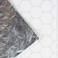 Papier d'aluminium, feuille alimentaire, emballage souple, imprimé sur mesure, enduit de silicone, résistant au feu, emballage pour Bakhoor