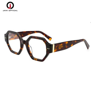 Thời Trang Sang Trọng Cổ Điển Acetate Khung Quang Học Biểu Tượng Tùy Chỉnh Retro Người Đàn Ông Phụ Nữ Acetate Kính Kính Khung - Product Image 1