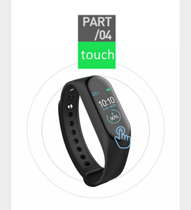 <span class=keywords><strong>Reloj</strong></span> inteligente M4 <span class=keywords><strong>para</strong></span> <span class=keywords><strong>mujer</strong></span> y niño, pulsera inteligente de salud M4 <span class=keywords><strong>para</strong></span> Fitness, Android y <span class=keywords><strong>iphone</strong></span>, precio de fábrica al por mayor - Product Image 2