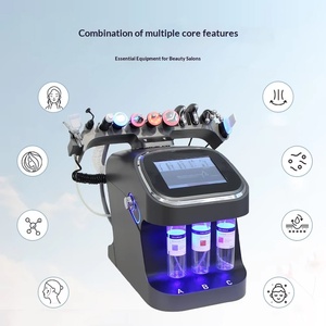 Appareil de beauté professionnel transfrontalier Black Pearl pour le visage : éliminateur de points noirs, peeling cutané, injection d'oxygène - Product Image 2