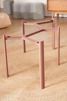 Combinaison table basse minimaliste en verre nuage de luxe léger pour appartement salon tables basses en acier inoxydable