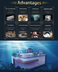 Çin'de toptancı özelleştirilmiş duvara monte ev mutfak dolabı dayanıklı paslanmaz çelik çalışma masası lavabo ve mutfak dolabı - Product Image 5