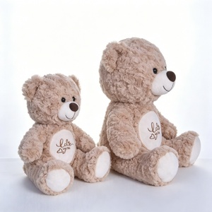 Juego de peluches de ositos de peluche personalizados, Par de ositos de peluche, Juego de ositos de peluche con pelo rizado, Peluche de osito madre e hembra - Product Image 4
