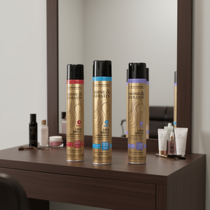 Laca para el Cabello Shine & Keratin Gloss Lacquer con Fijación Normal y Protección Contra la Humedad - Product Image 3