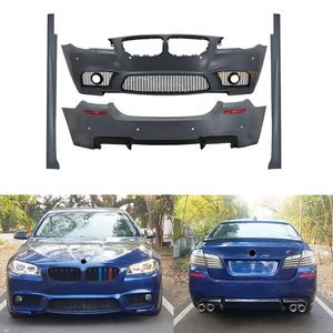 Kit Completo de Carrocería para <span class=keywords><strong>BMW</strong></span> Serie 5 <span class=keywords><strong>F10</strong></span> F18 520i <span class=keywords><strong>523i</strong></span> 525i 528i 530i, Mejora al Estilo M5, Parachoques Delantero y Trasero, Faldones Laterales - Product Image 2