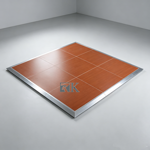 Piso de Baile de Madera al por Mayor, Piso de Baile con Diseño de Madera y Marco de Aluminio para Bodas, Fiestas, Eventos al Aire Libre e Interiores - Product Image 1