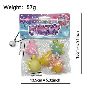 Juguetes Blanditos de Tortuga Mochi, Súper Suaves, de Ascenso Lento, Antiestrés, Juego de Alivio Sensorial Portátil para Niños, Regalos - Product Image 1