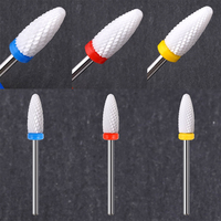 6.0mm Flame Bits Tête de meulage de haute qualité Big Cone Bits St Superior Foret à ongles en céramique plus durable