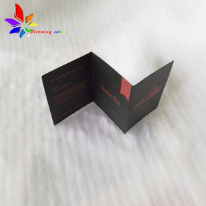 Chine Usine Approvisionnement Personnalisé impression tri pliant Instruction Manuel D'utilisation - Product Image 2