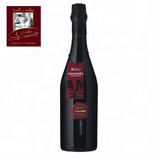 750 ml Lambrusco Radames Emilia IGT Giuseppe Verdi赤ワインイタリア製