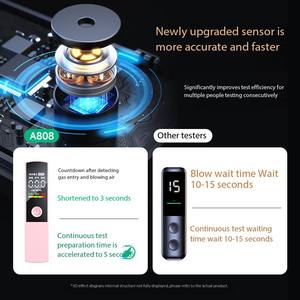 Testeur d'alcoolémie 2026 à <span class=keywords><strong>prix</strong></span> abordable, éthylotest pour la maison et la <span class=keywords><strong>voiture</strong></span>, détecteur d'alcoolémie haute précision - Product Image 3