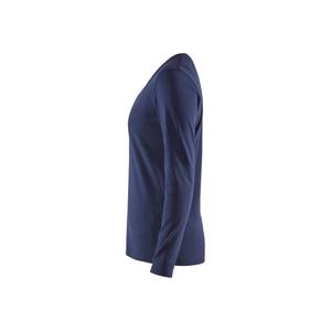 BLAKLADER-T-shirt manches longues femme 330110328900S Bleu marine-EAN 7330509527351 WORK T-SHIRTS ET POLO SHIRTS - Product Image 5