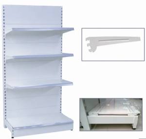 Étagère de présentation de magasin personnalisée moderne, étagères de supermarché à un seul côté, rayonnages métalliques pour l'épicerie et la vente au détail - Product Image 5