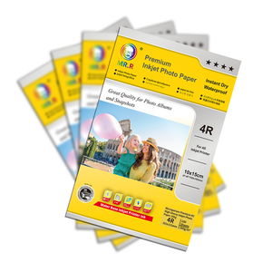 MR.R Reçine Kaplı RC Saten Parlaklıkta Mürekkep Püskürtmeli Fotoğraf Kağıdı 100 yaprak 260gsm 3R 4R <span class=keywords><strong>5R</strong></span> - Product Image 2