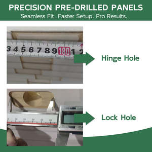 ประตูภายในแบบแผ่นเรียบ 3 บาน ขนาด 30*80 นิ้ว ดีไซน์สวยงาม สีขา<span class=keywords><strong>ว</strong></span>รองพื้น พร้อมแกนกลางแข็งแรง สำหรับ<span class=keywords><strong>ห้อง</strong></span>นอนและ<span class=keywords><strong>ห้อง</strong></span>นั่งเล่น - Product Image 4