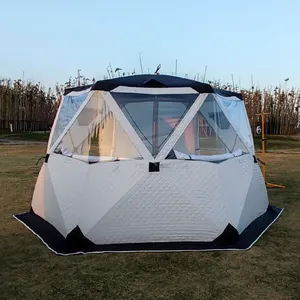 Ultralight Traveling Pop Up Macaron A Inflatable Cold Sauna Camping Patti Winter Cube Winter Fishing Tent