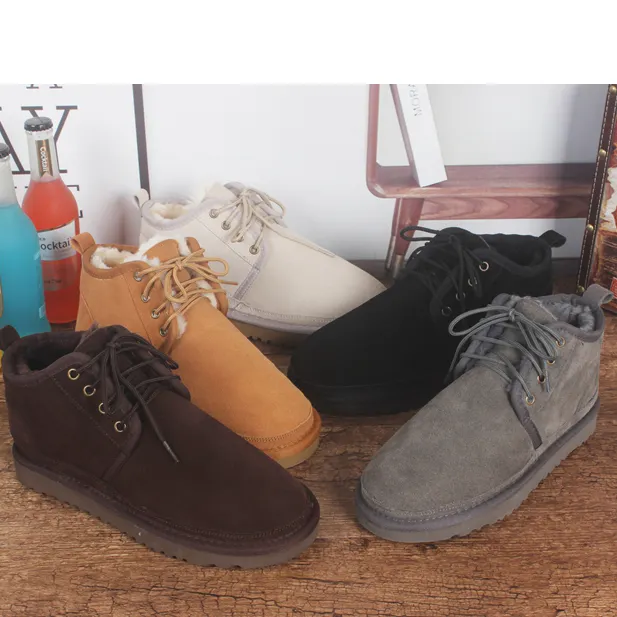 New Custom Women's Wool Boots wholesale Warmth and comfort Snow Boots Shoes Winter Outdoor Designer Snow Boots For Women Snow