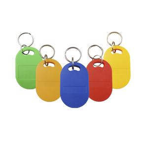 GETSMART - Llavero RFID Personalizado de 13.56mhz ISO14443 de Alta Frecuencia, en Blanco, Programable, Reescribible, Resistente al Agua, Material ABS - Product Image 5