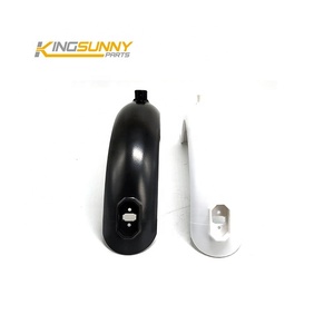 Garde-boue arrière noir et blanc à 4 trous pour trottinettes électriques <span class=keywords><strong>M365</strong></span> Pro – Accessoire de remplacement - Product Image 6