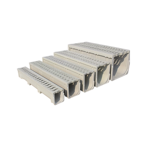 Caniveau en résine polyvalent pour <span class=keywords><strong>les</strong></span> travaux d'ingénierie municipale, scolaire et de terrains de jeux - Product Image 1